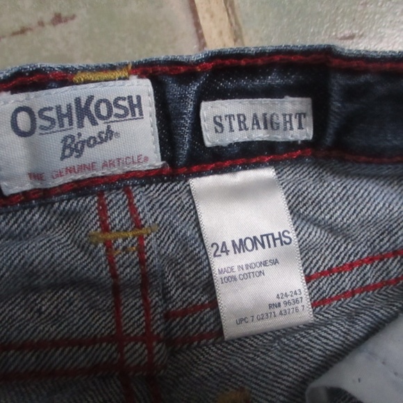 Oshkosh Jeans Size 24 Months - Picture 4 of 6